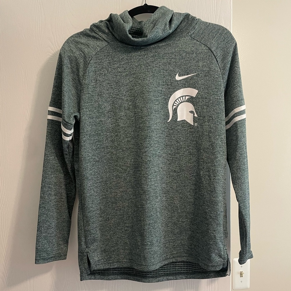 MSU Spartans Nike cowl neck long sleeve